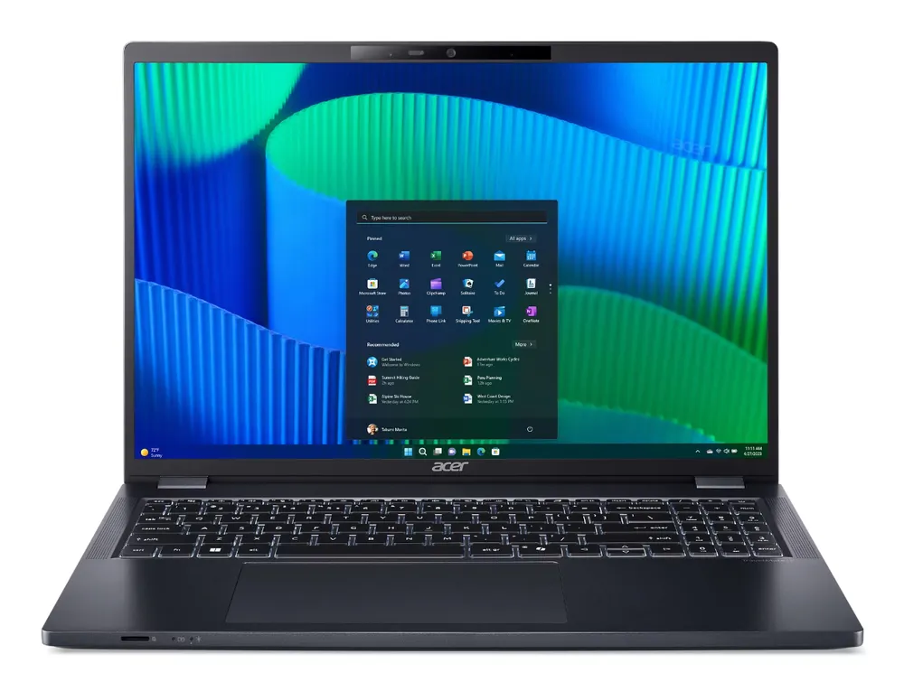 Acer TravelMate P4 16 TMP416-53-TCO | nx.b9beg.004 | Intel Core Ultra 7 155U / 1.7 GHz - Win 11 Pro
