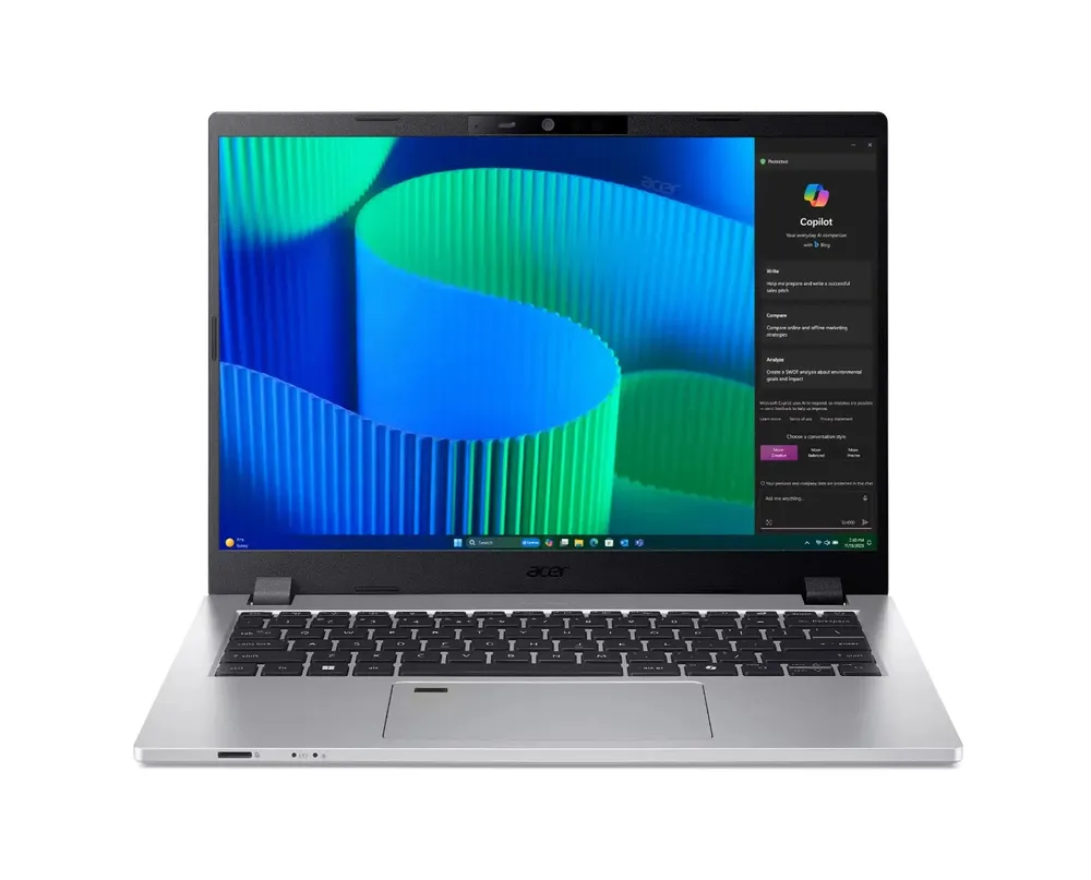 Acer TravelMate P2 TMP214-56-TCO-54AL | nx.bd3eg.001 | 14" WUXGA - Core 5 120U