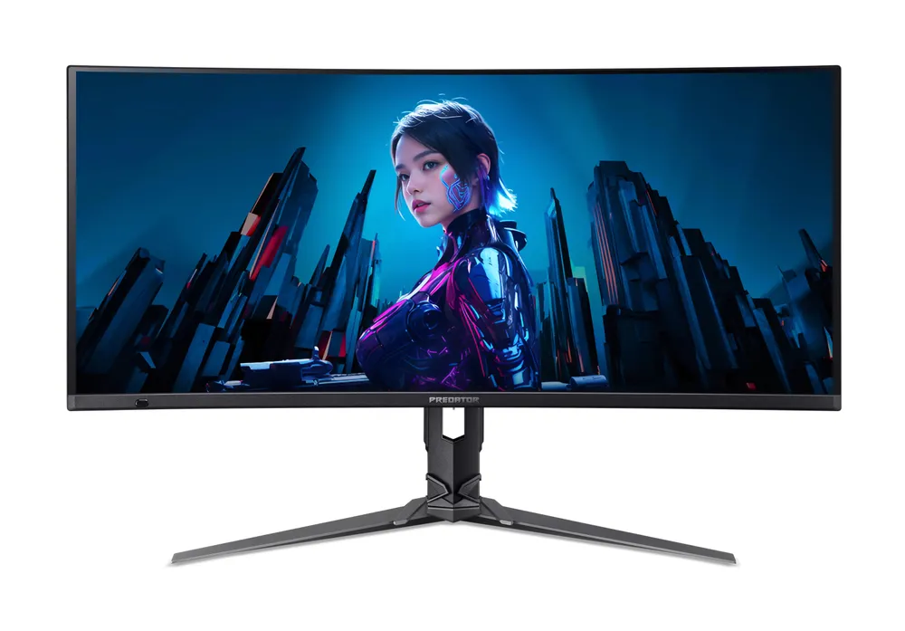 Predator X34 X5, Schwarz, 34 Zoll, UWQHD, QD-OLED, 240 Hz, 0,01 ms Gaming-Monitor