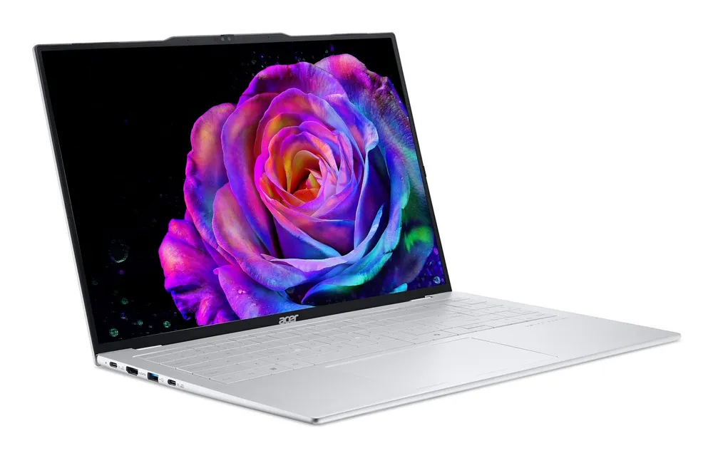 Swift Air 16 OLED, Silber, 16 Zoll, WUXGA, AMD Ryzen AI 5 330, 32 GB, 1024 GB SSD, AMD Radeon 820M