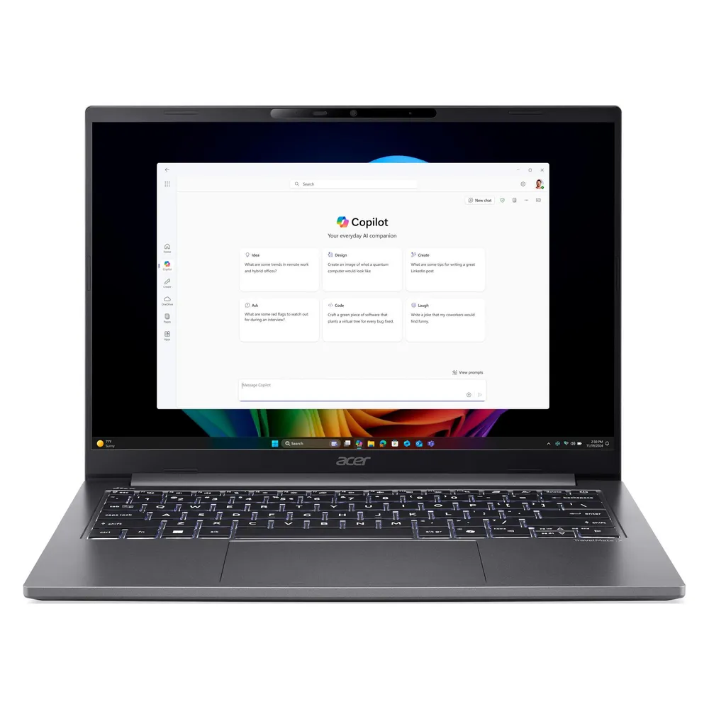 Acer TravelMate X4 (14", 128 GB, 8 GB, DE, Intel Core Ultra 7 258V)