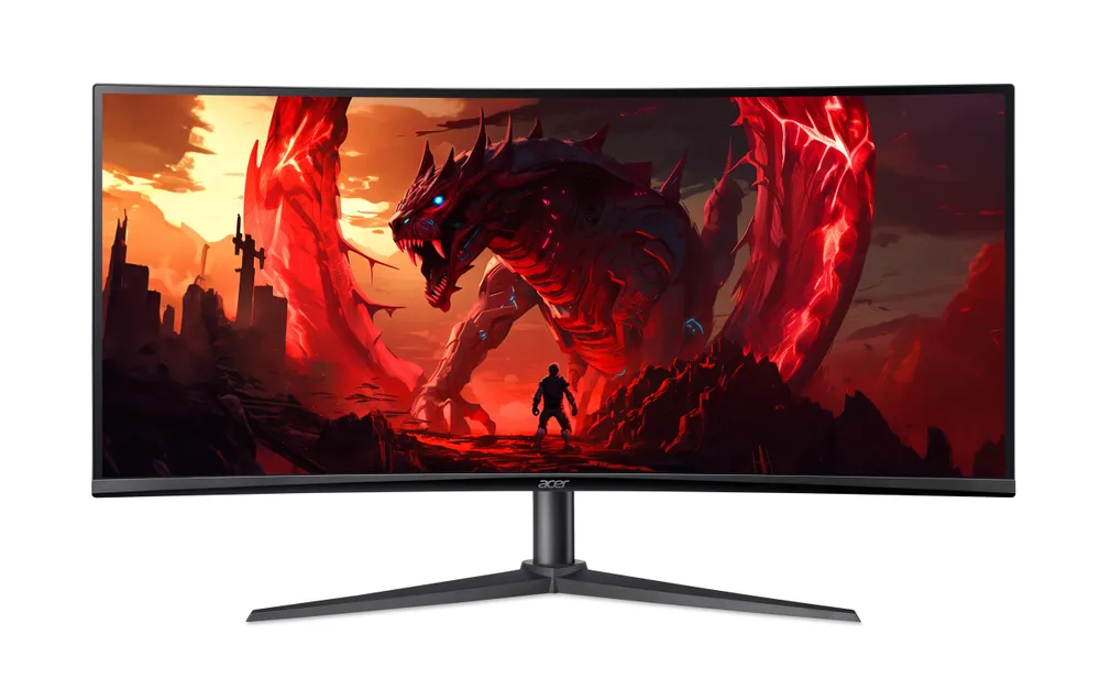 Monitor Acer Nitro XZ340CU 34" UltraWide Quad HD 1ms VA Curved HDR10 Höhenverstellbar