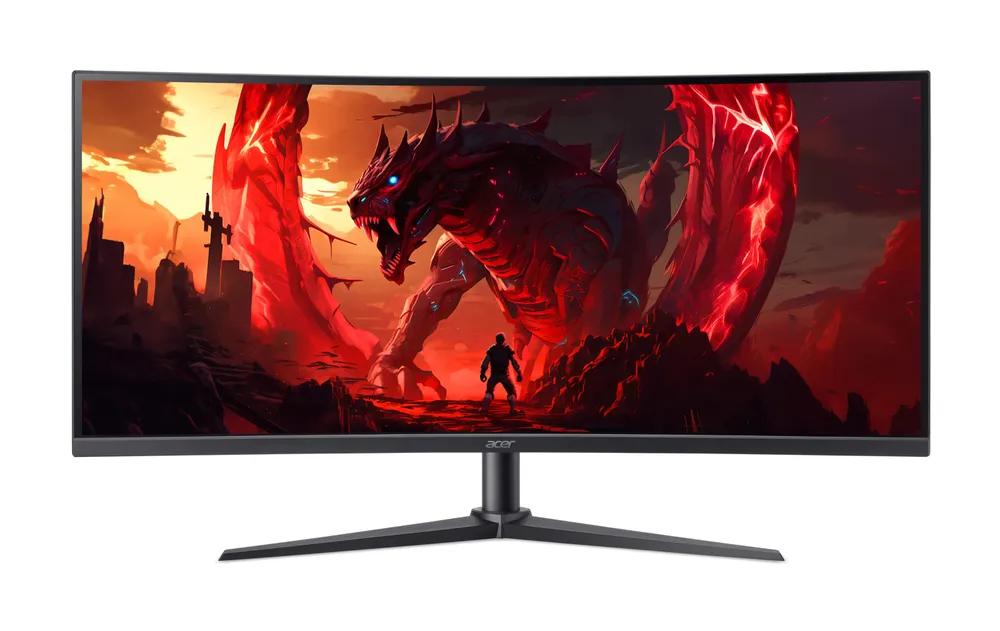 Monitor Acer Nitro XZ340CUR X0 34" UltraWide Quad HD 200Hz VA Curved FreeSync Premium HDR10 Höhenverstellbar