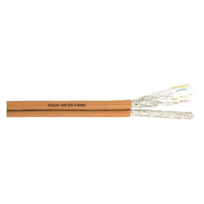 Acome ACOLAN 1000 S/FTP Cat7 LSOH Orange Duplex 2x(4x2xAWG23/1) FRNC-C Tr500m Cca