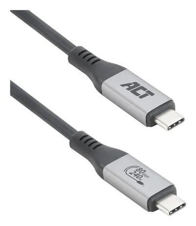 ACT USB4 80 Gbps Thunderbolt 5 240 W USB-Typ-C Kabel 1,5 m