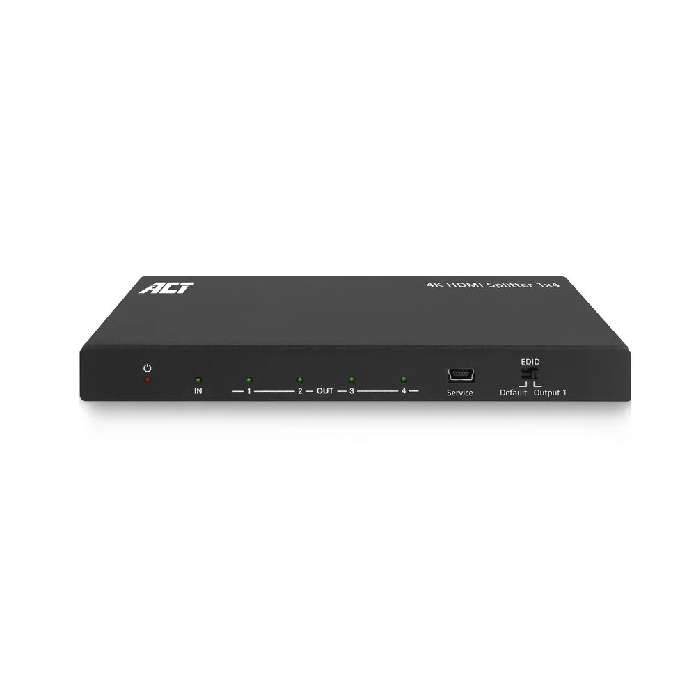 Videoverteiler ACT AC7832 HDMI 4K 4 Ausgänge Ultra HD