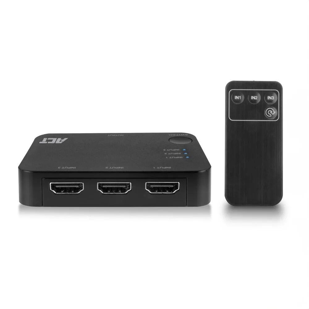ACT AC7845 4K HDMI Switch 3x1
