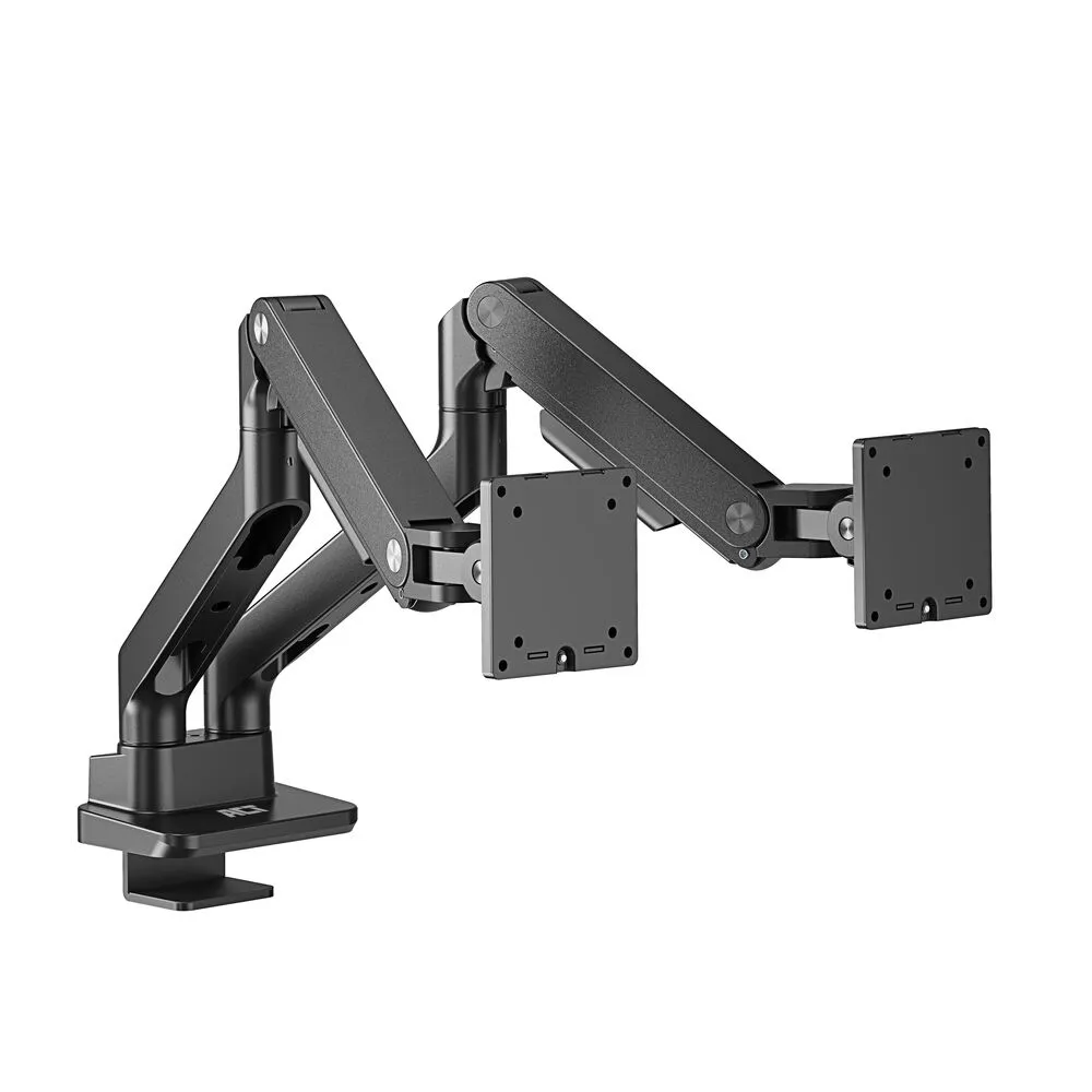 ACT AC8342 Monitorhalterung 35 Zoll mit Gasdruckfeder für 2 Monitore