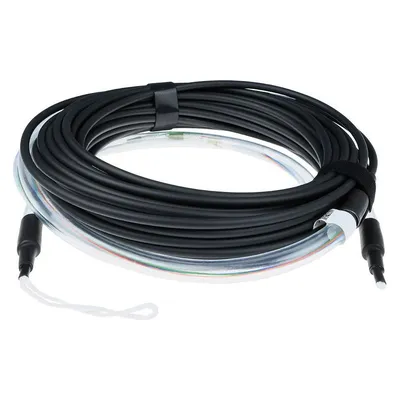ACT 190 meter Multimode 50/125 OM4 indoor/outdoor cable 8 fibers with LC connectors