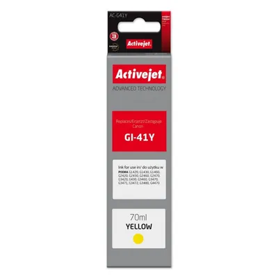 Druckerpatrone Activejet AC-G41Y XL Gelb 70 ml kompatibel Canon PIXMA