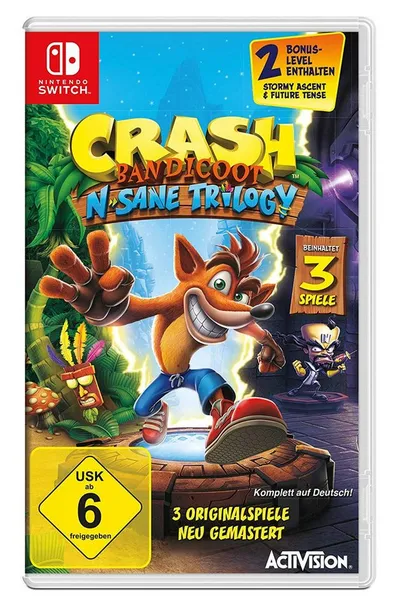 Crash Bandicoot - N-Sane Trilogy Switch Nintendo Switch