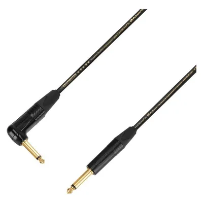 Adam Hall 5 STAR IPR PALMER CABLE - Instrumentenkabel Palmer & Neutrik Winkelklinke x Klinke TS 3 m