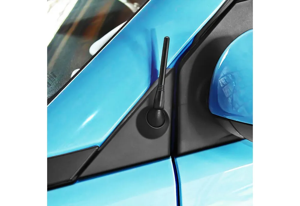Adapter Universe 10cm Auto Kurzstabantenne Radio Adapter passend für Smart Fortwo Stabantenne