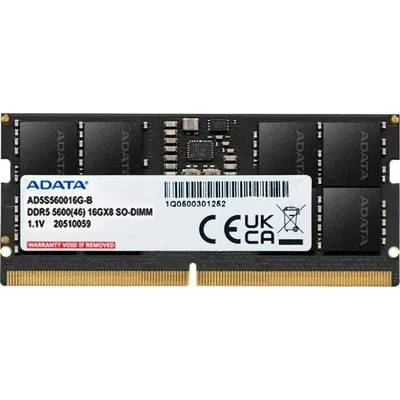 Arbeitsspeicher RAM Adata AD5S560016G-S 16GB 1x16GB DDR5 5600MHz CL46 SO-DIMM ECC