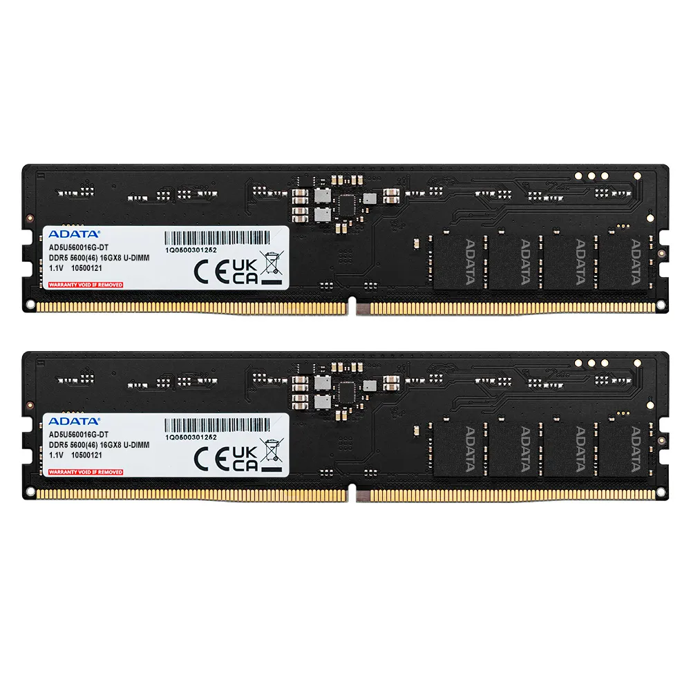 Arbeitsspeicher RAM ADATA Premier DDR5 32GB 2x16GB 5600MHz CL46 ECC Tray