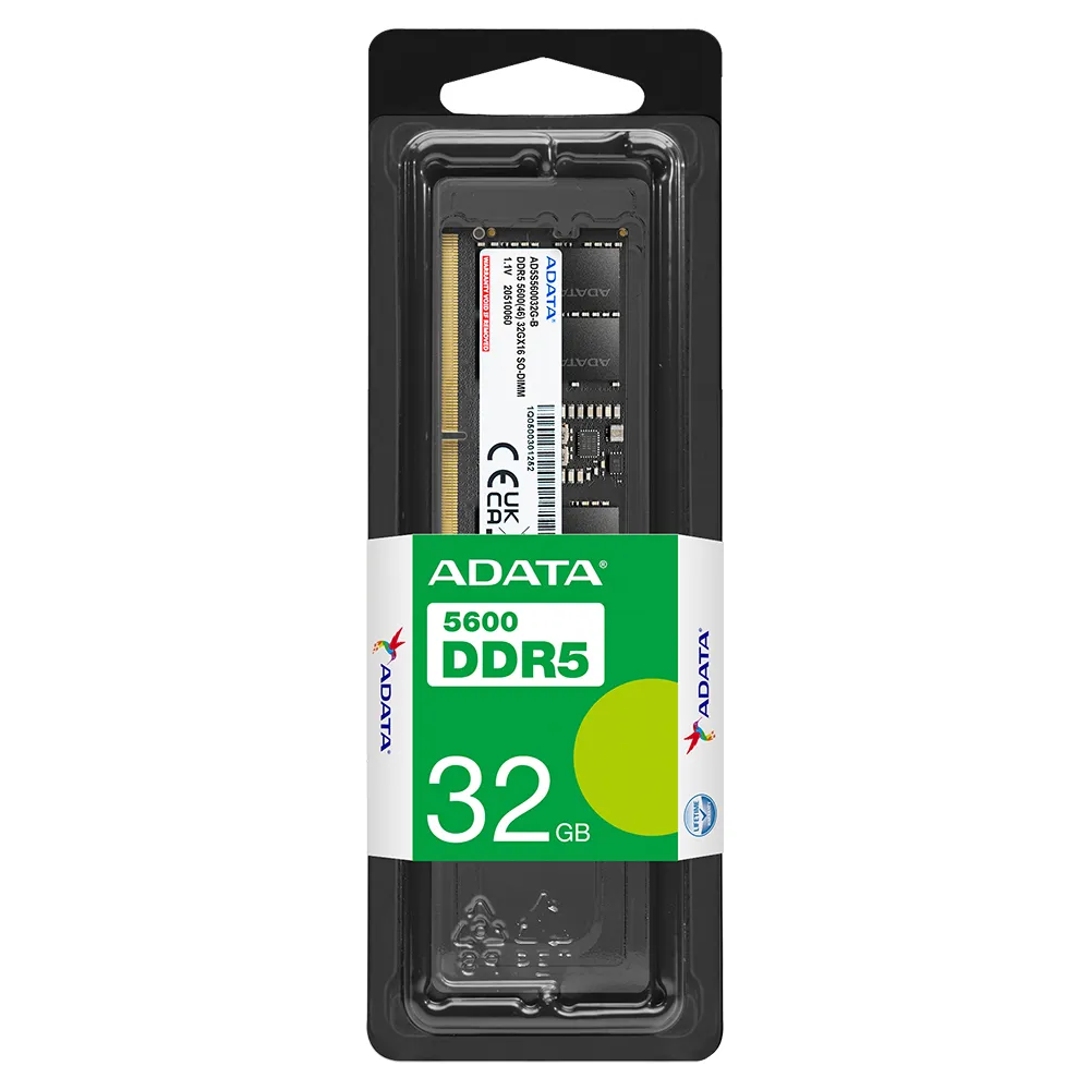Arbeitsspeicher RAM ADATA Premier 32GB 1x32GB DDR5 5600MHz CL46 Unbuffered Schwarz