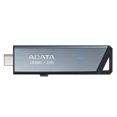 Adata ELITE UE800 USB-C-Flash-Laufwerk 2 TB Silber