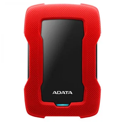 Disco Duro ADATA HD330 2TB HDD 2.5" USB 3.2 Gen 1 Schlagfest Rot