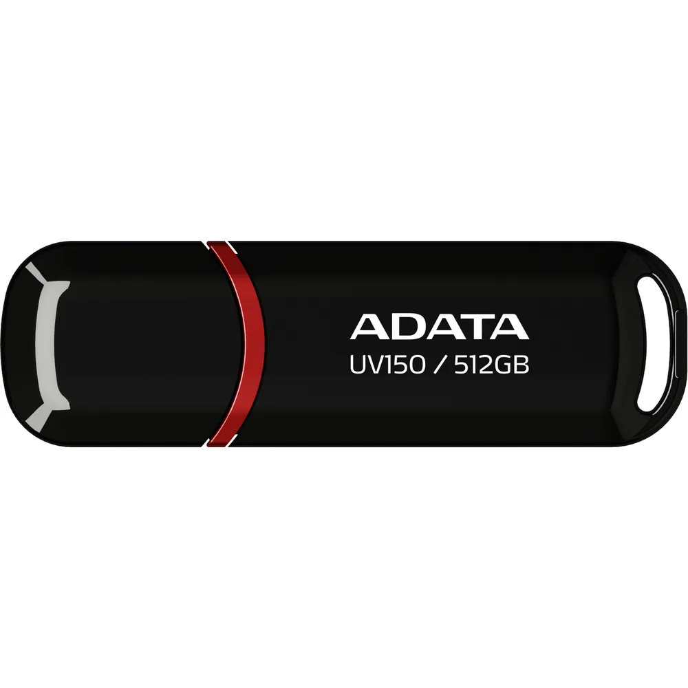 USB-Stick ADATA UV150 512 GB USB 3.2 Gen 1 Schwarz Rot