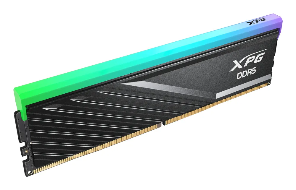 Arbeitsspeicher RAM ADATA XPG Lancer Blade RGB 8GB 1x8GB DDR5 5600MHz CL46 AMD EXPO Intel XMP Schwarz