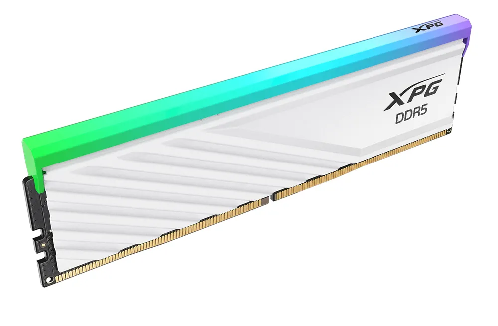Arbeitsspeicher RAM ADATA XPG Lancer Blade RGB 8GB 1x8GB DDR5 5600MHz CL46 Weiß AMD EXPO Intel XMP