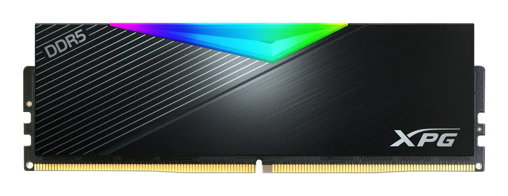 Arbeitsspeicher RAM ADATA Lancer RGB 16GB 1x16GB DDR5 6400MHz CL32 AMD EXPO Schwarz