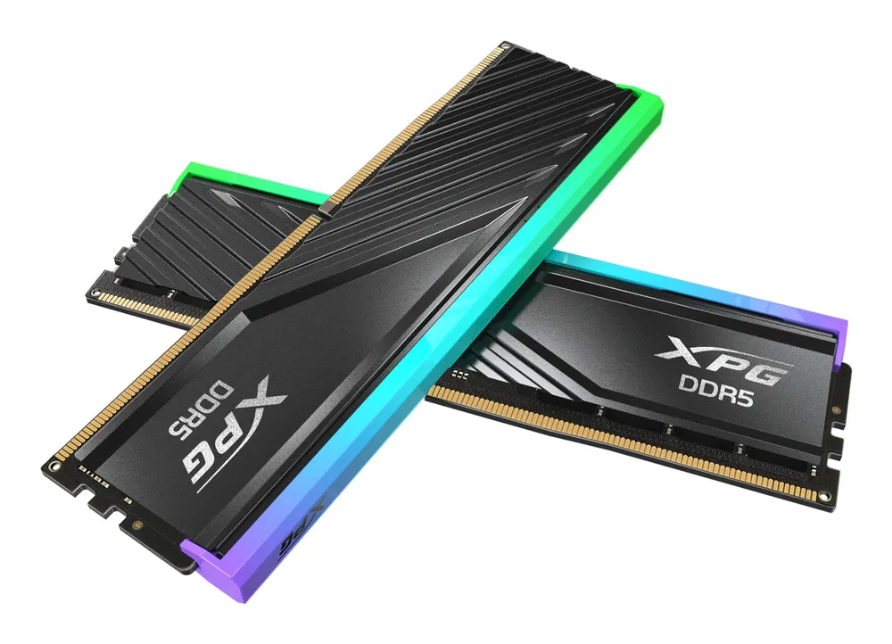 Arbeitsspeicher RAM ADATA Lancer Blade RGB 48GB 2x24GB DDR5 6400MHz CL32 RGB Schwarz