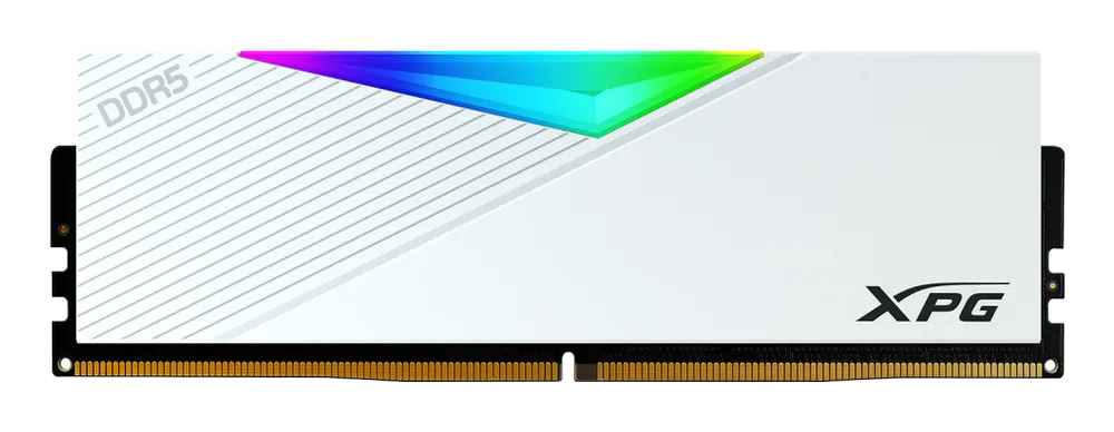 Arbeitsspeicher RAM ADATA Lancer DDR5 64GB 2x32GB 6000MHz CL39 RGB Weiß XMP 3.0 ECC
