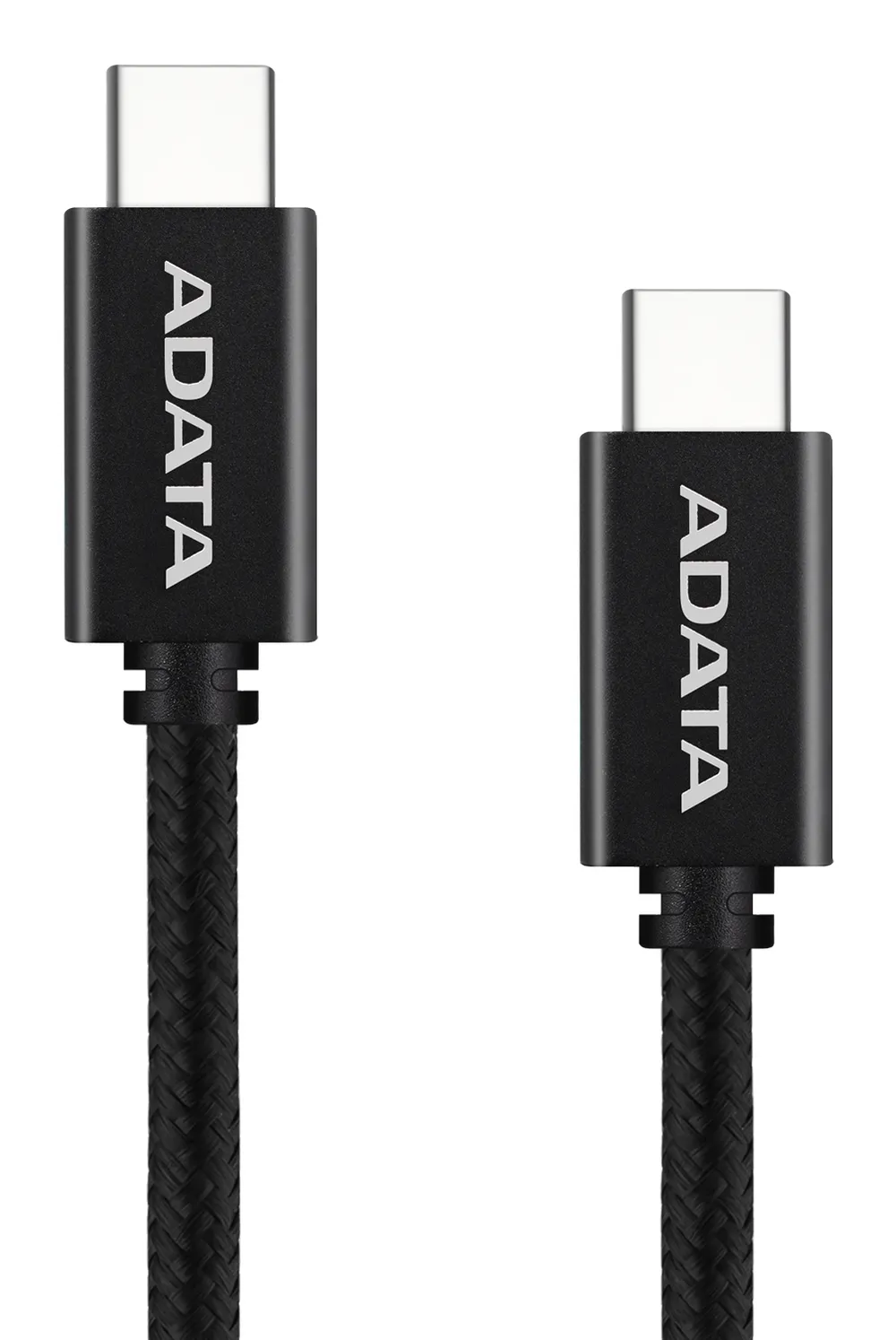 USB-C Kabel ADATA CACC-200PN-BK 2m 100W Nylon Schnellladen Schwarz