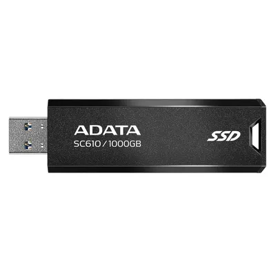 ADATA SC610 Externe SSD 1 TB USB 3.2 Gen2 Schwarz