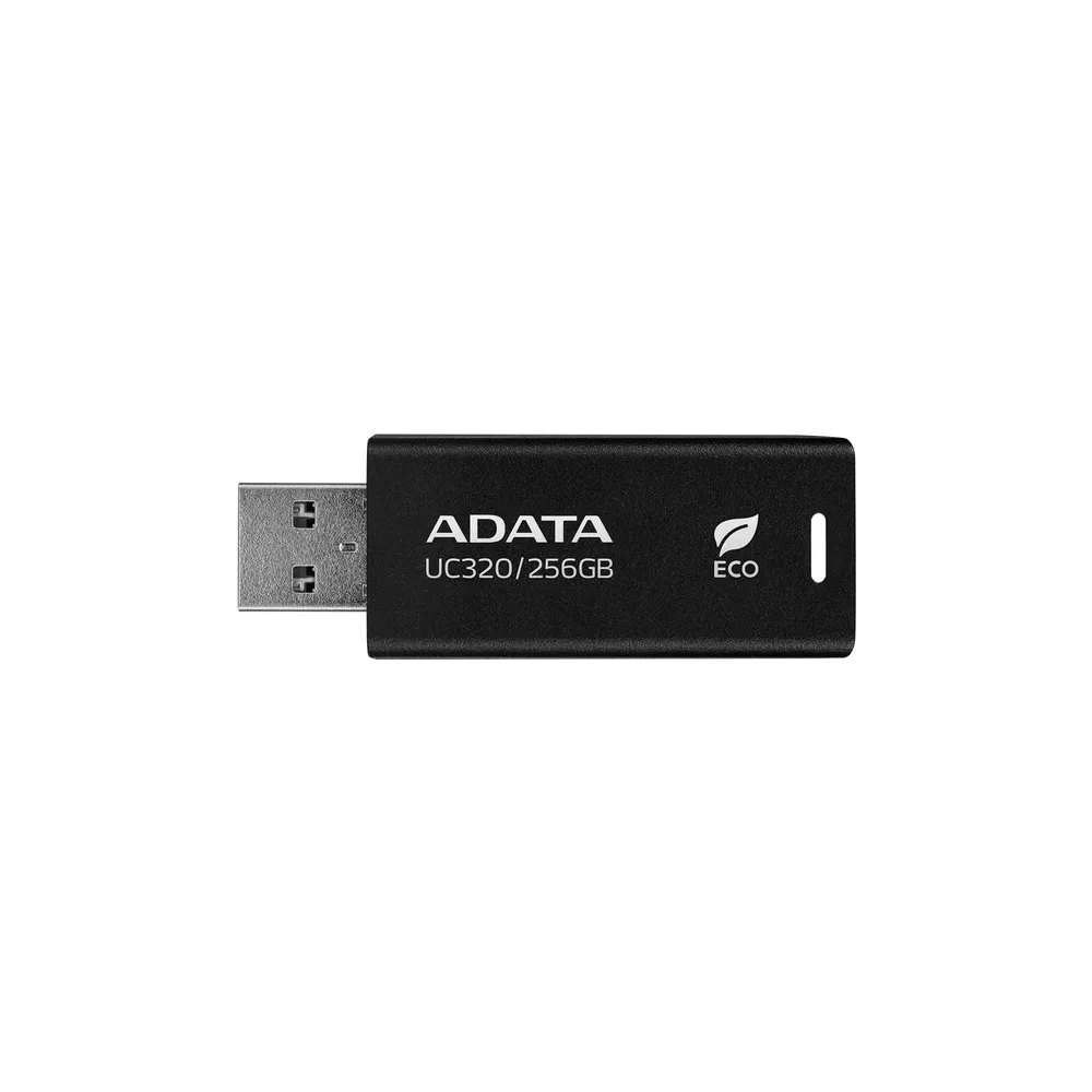 USB-Stick ADATA UC320 256 GB USB-A 3.2 Gen 1 schwarz ohne Kappe