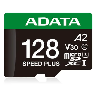 microSDXC Karte ADATA Speed Plus 128 GB UHS-I U3 A2 V30 Klasse 10