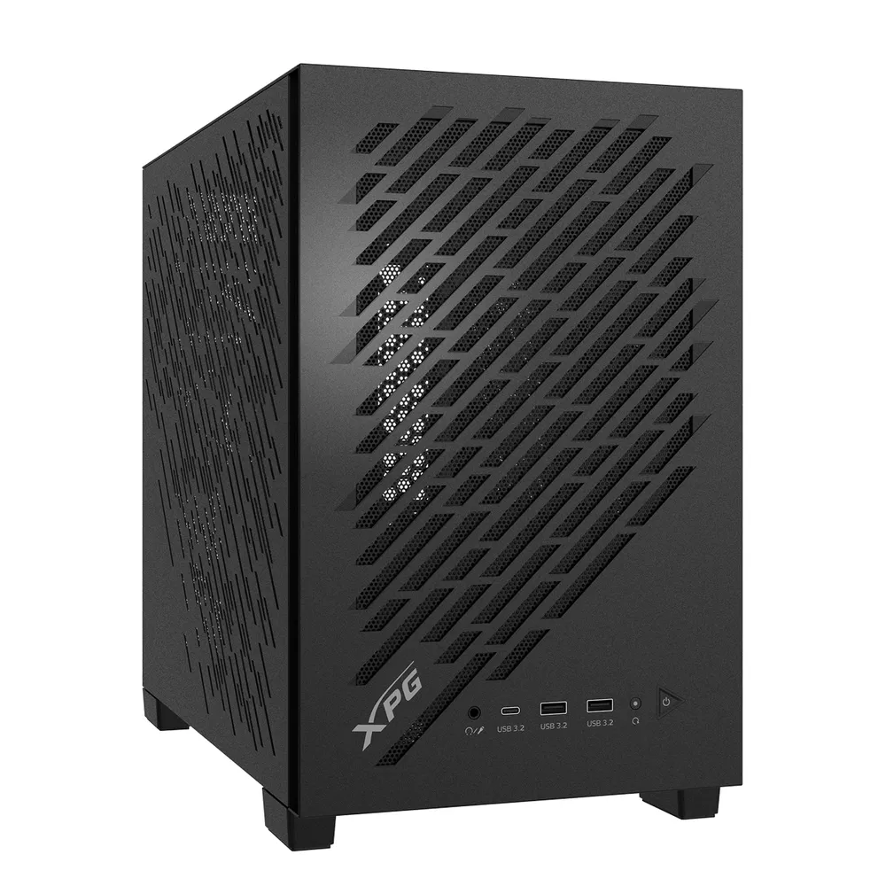 XPG VALOR AIR NANO (ITX) Midi Tower schwarz
