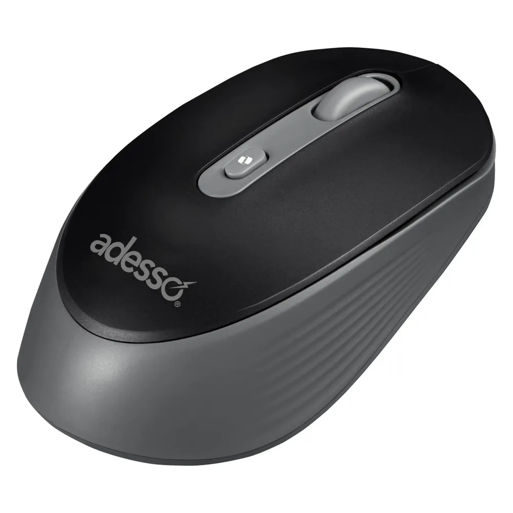 Ratón Adesso iMouse A30B RF kabellos 1200DPI Schwarz Grau Ambidextrisch CoPilot