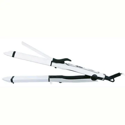 Keramik 2-in-1 Glätteisen Adler AD 2104 Kabel 360º Weiß