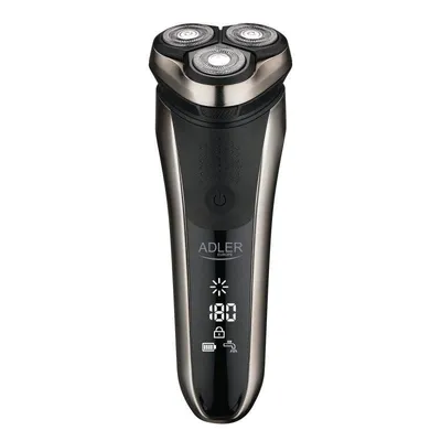 Elektrorasierer Adler AD 2933 Kabellos 180min Nass- und Trockenrasur LCD-Trimmer