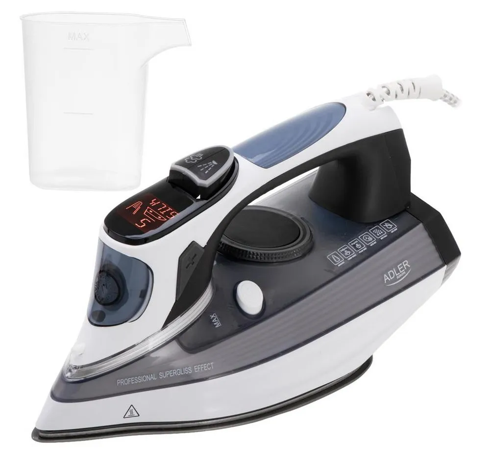 ADLER EUROPE Dampfbügeleisen AD 5053 Dauerdampf