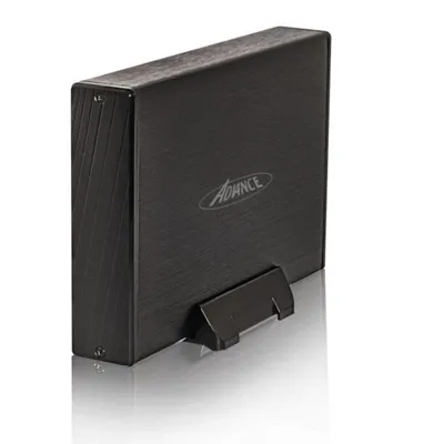Caja PC Advance BX-308U3 3.5" Aluminium Schwarz Hot-swap USB Type-B