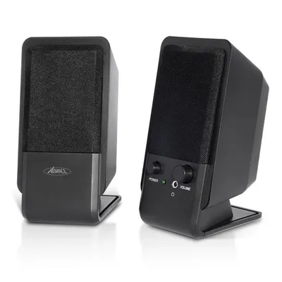 Lautsprecher Advance SoundPhonic 2.0 Kabelgebunden 4W mit Drehregler und LED
