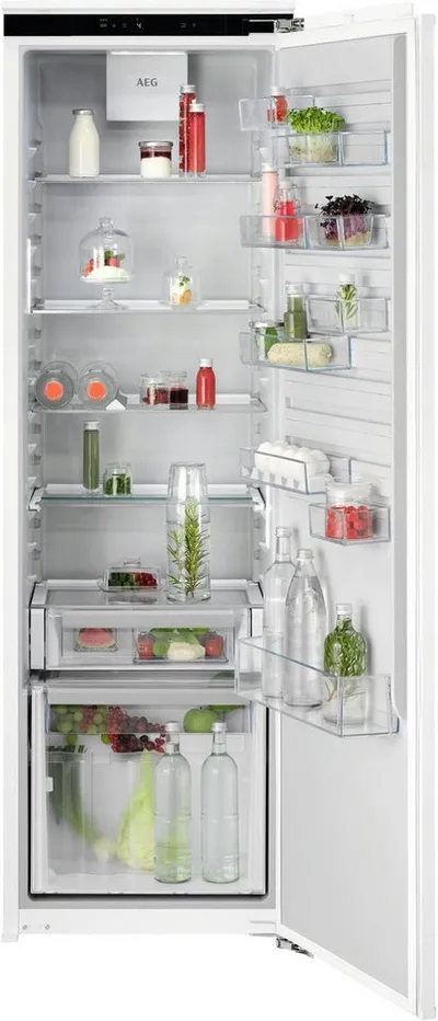 AEG Einbaukühlschrank 6000 TK6FS181CC 923584303, 176,9 cm hoch, 55,7 cm breit, CustomFlex® – Flexible Fächer in der Kühlschranktür für mehr Stauraum