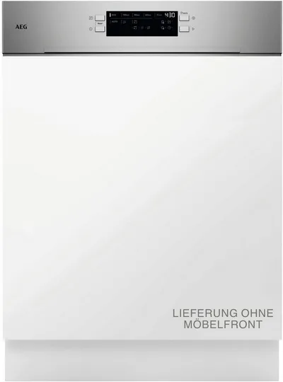AEG teilintegrierbarer Geschirrspüler 6000 GT620B2SCM, Spülmaschine – starke Sprühabdeckung, viel Platz & sauber
