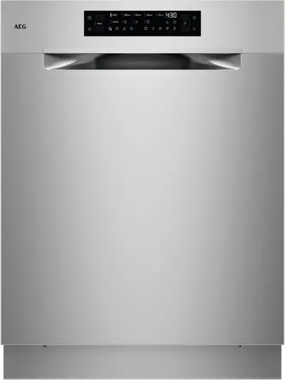 AEG Unterbaugeschirrspüler 8000 GU8200A2SCM, Leise Spülmaschine 38 dB kraftvoll gegen Eingebranntes bei 8,4l Wasser