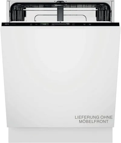AEG vollintegrierbarer Geschirrspüler 6000 GI620B2SC, Spülmaschine – starke Sprühabdeckung, viel Platz & sauber