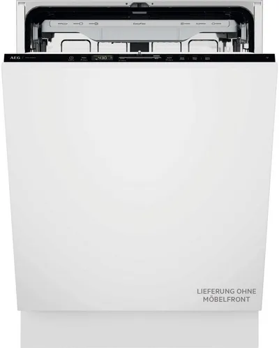 AEG vollintegrierbarer Geschirrspüler XXL Serie 8000, 60cm, WiFi GI8700B2SC, 15 Maßgedecke, Spülmaschine mit 5 cm mehr Innenraum passt unter 90 cm-Arbeitsplatte