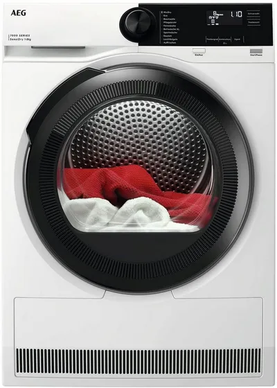 AEG Wärmepumpentrockner 7000 SensiDry® TR7TC86, SensiDry®: mit der Wärmepumpentechnologie weniger Energieverbrauch