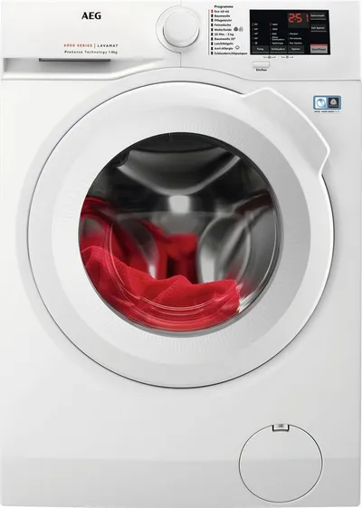 AEG Waschmaschine 6000 ProSense® L6FA68FL, 8 kg, 1600 U/min, Anti-Allergie-Programm: Entfernt zuverlässig Viren und Bakterien
