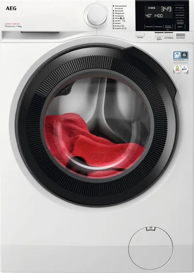 AEG Waschmaschine 6000 ProSense® LR6FA410FL, 10 kg, 1400 U/min, Hygiene-Programm mit Dampf: Entfernt zuverlässig Viren und Bakterien