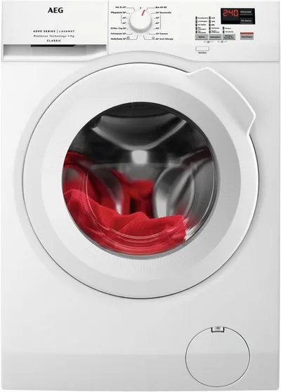 AEG Waschmaschine L6FBC41478, 7.0 kg, 1400 U/min, ÖKO LAVAMAT Waschmaschine Frontlader mit ProSense®- Mengenautomatik