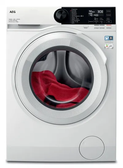 AEG Waschtrockner 7000 PowerCare® LWR859WT, 9 kg, 5 kg, ProSteam®: Auffrischen mit Dampf statt Waschen und 96 % Wasser sparen