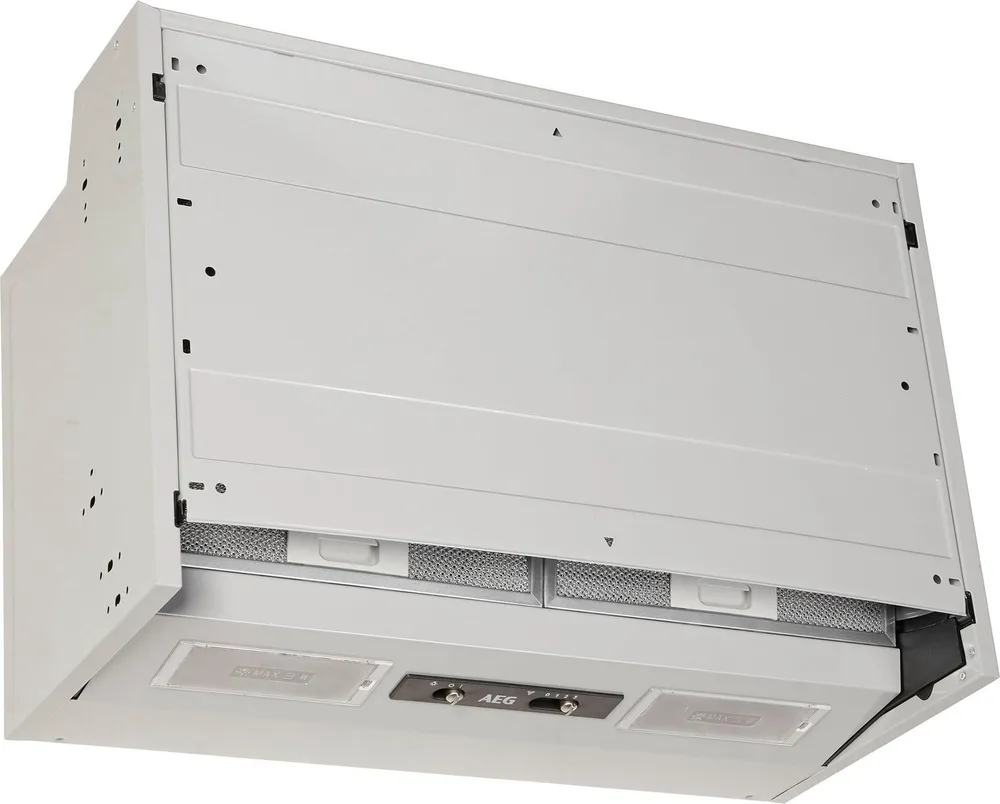 AEG Zwischenbauhaube DEB2631S DEB2631S, für Abluft- und Umluftbetrieb, mit LED-Beleuchtung